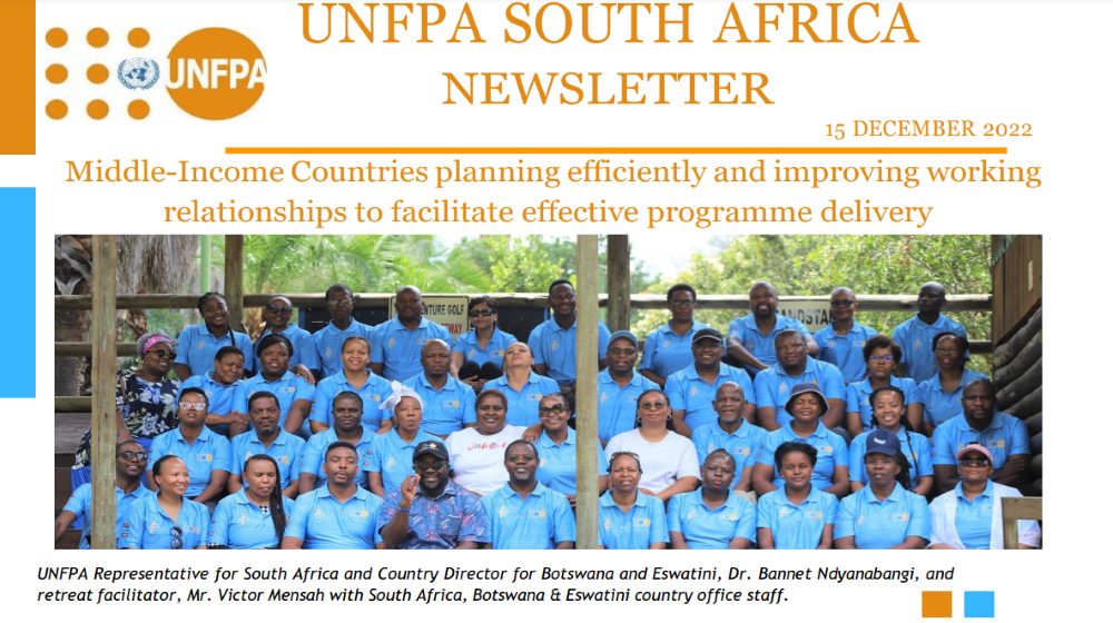 UNFPA 4th quarter newsletter