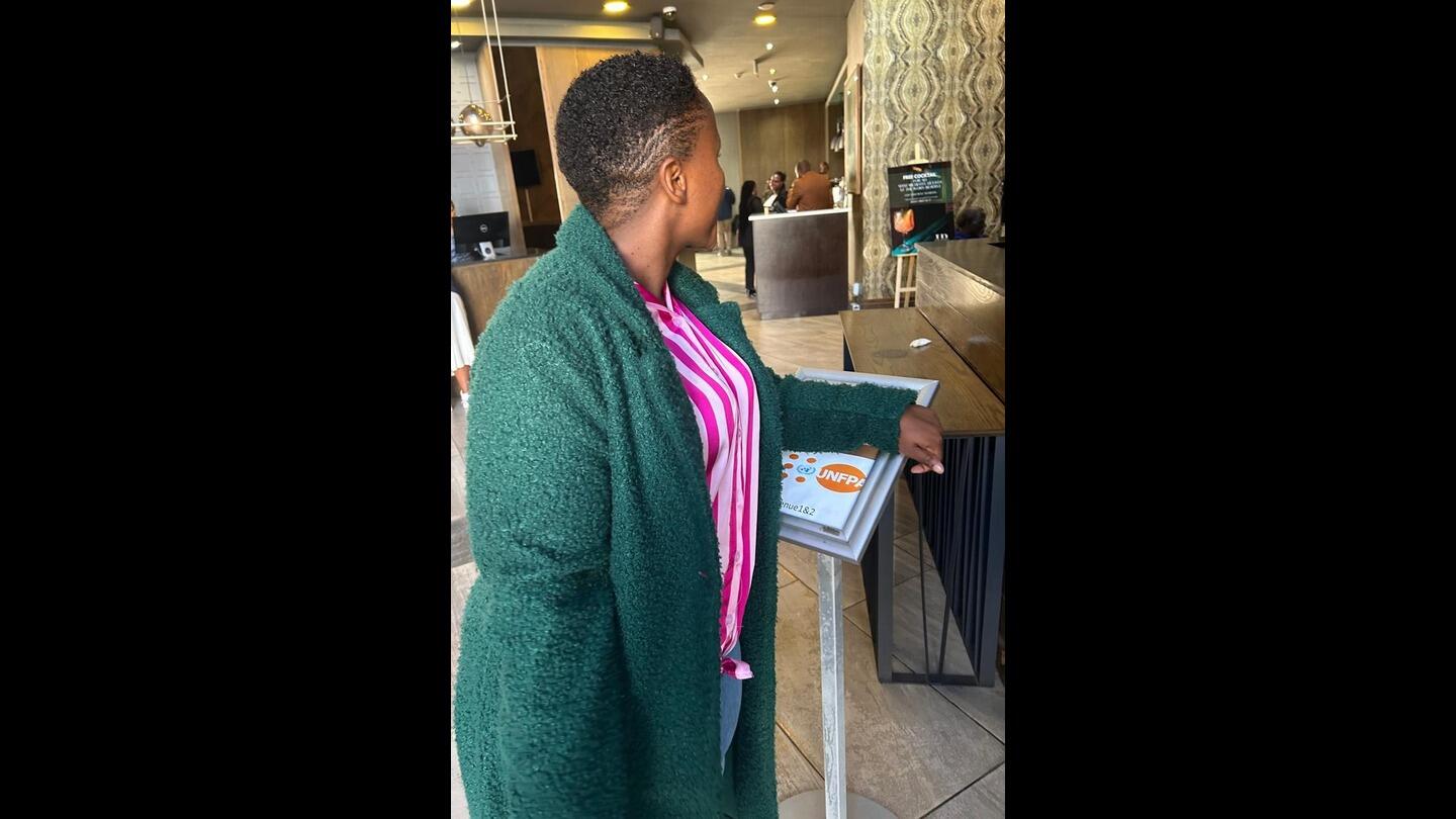 Neliswa advocating against forced marriage