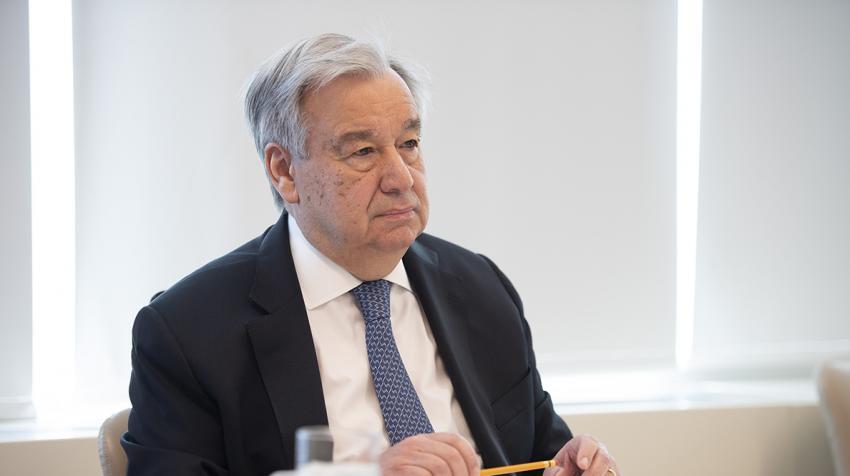 UN Secretary-General Antonio Guterres 