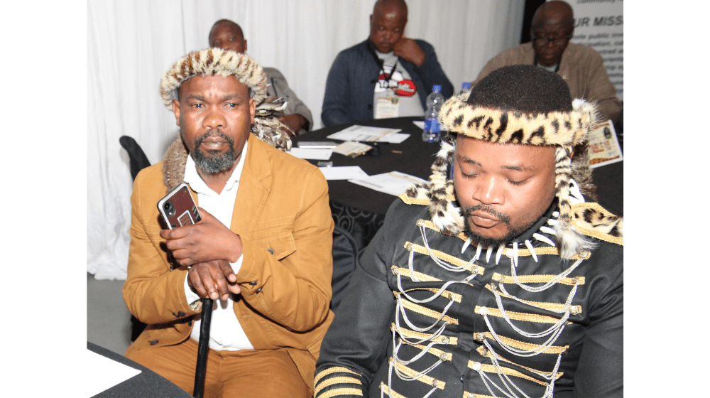 Amakhosi (Traditional Leaders) play a key role in combatting Gender-Based Violence and Femicide