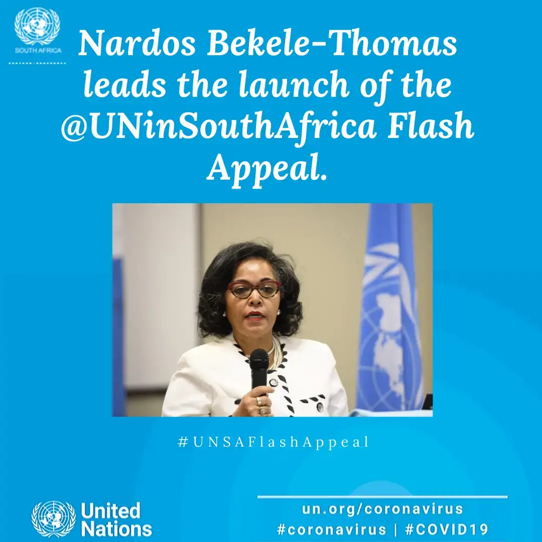 United Nations in South Africa launches Emergency Flash Appeal for the Impact of COVID-19 